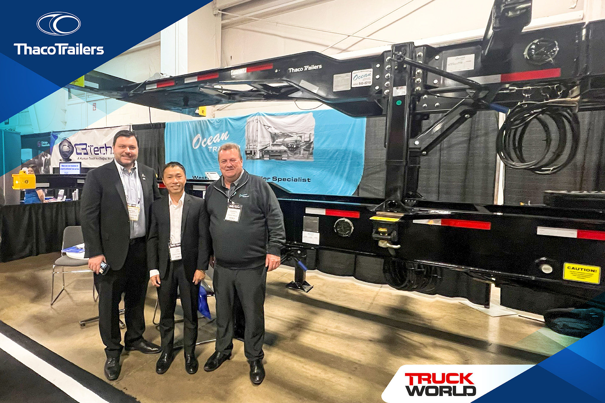 THACO TRAILERS THAM DỰ TRUCK WORLD 2024 1