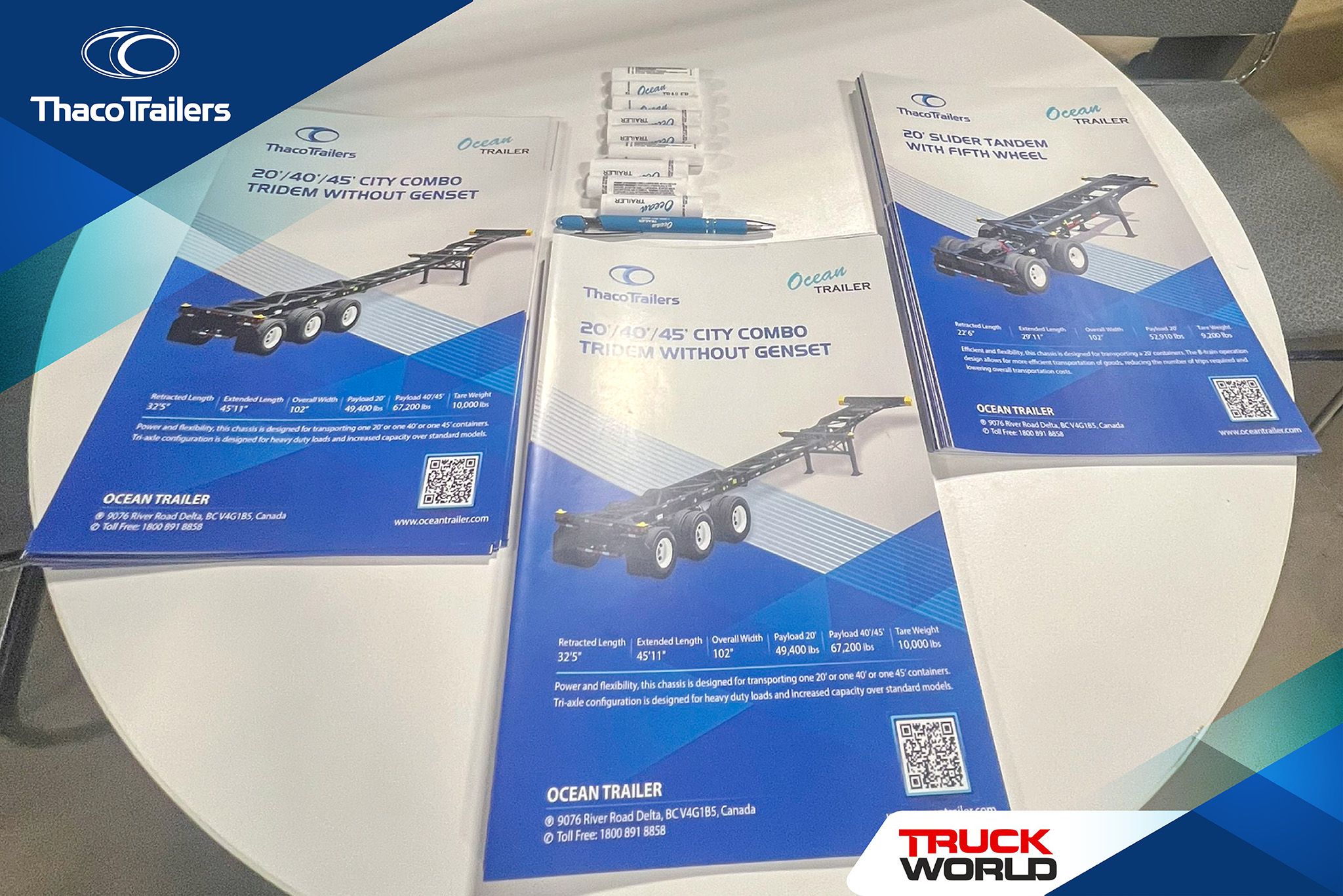 THACO TRAILERS THAM DỰ TRUCK WORLD 2024 2