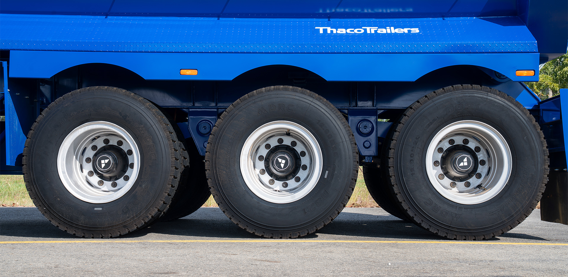 Sơ mi rơ moóc Ben Thaco Trailers UH - FBG