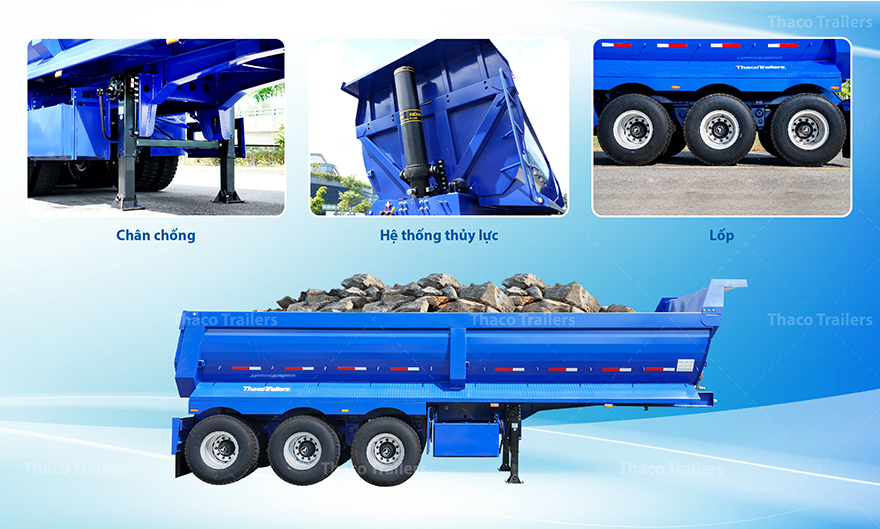 Bộ phận của sơ mi rơ moóc Ben UH FBG Bộ phận của sơ mi rơ moóc Ben UH FBG