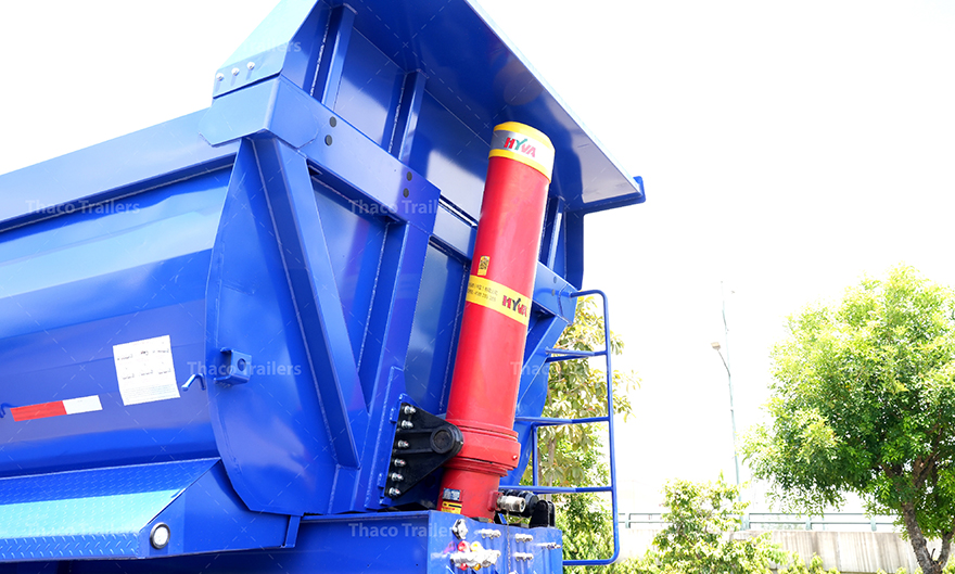 Hệ thống thủy lực HYVA trên thùng ben SMRM Ben UL – FWH.