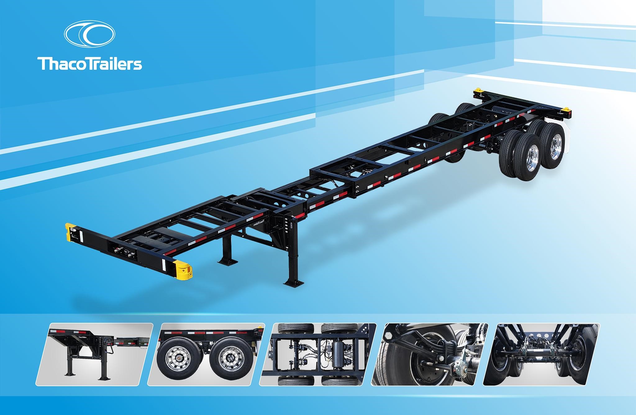 Extendable Container Chassis