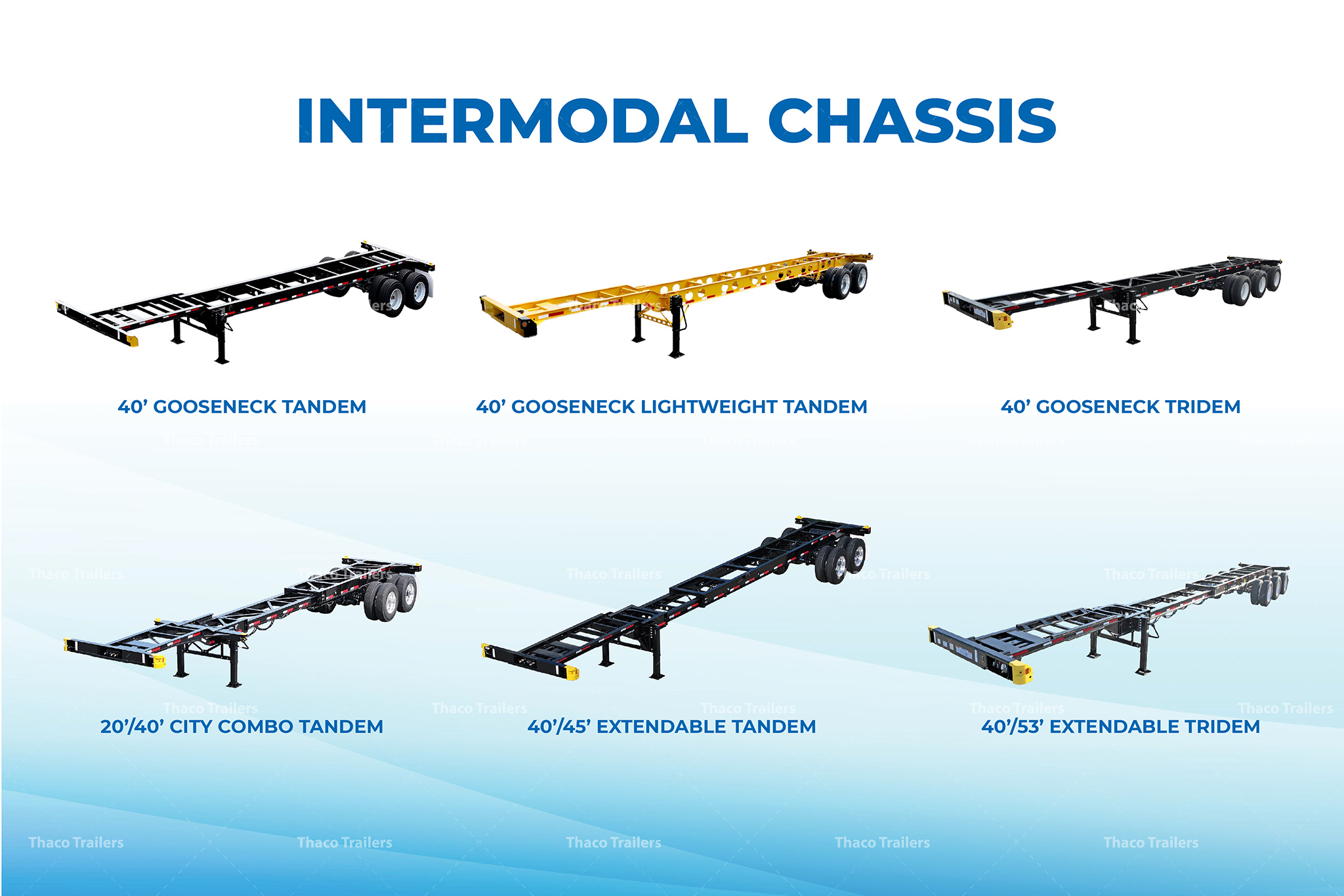 shipping container chassis