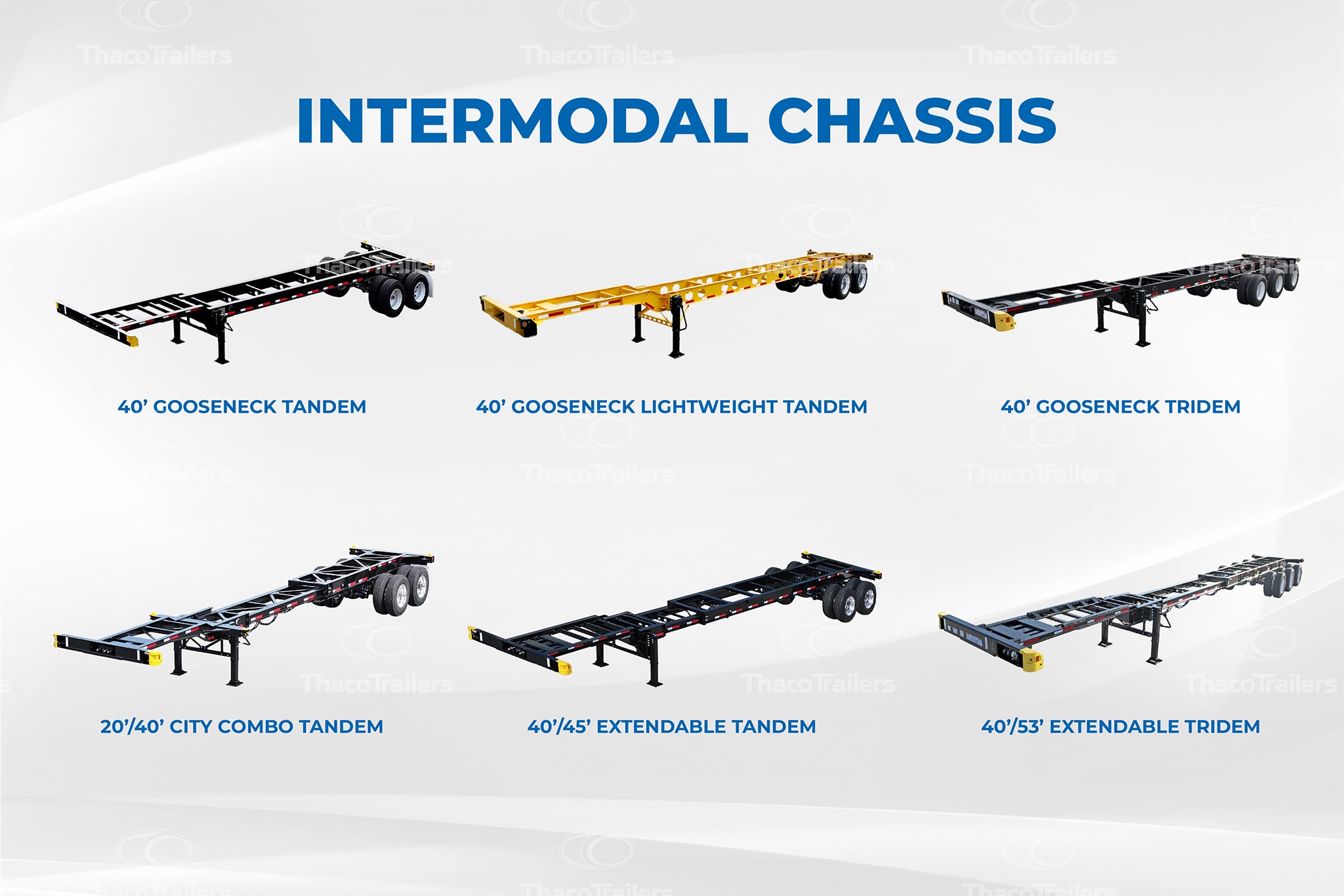 shipping container chassis