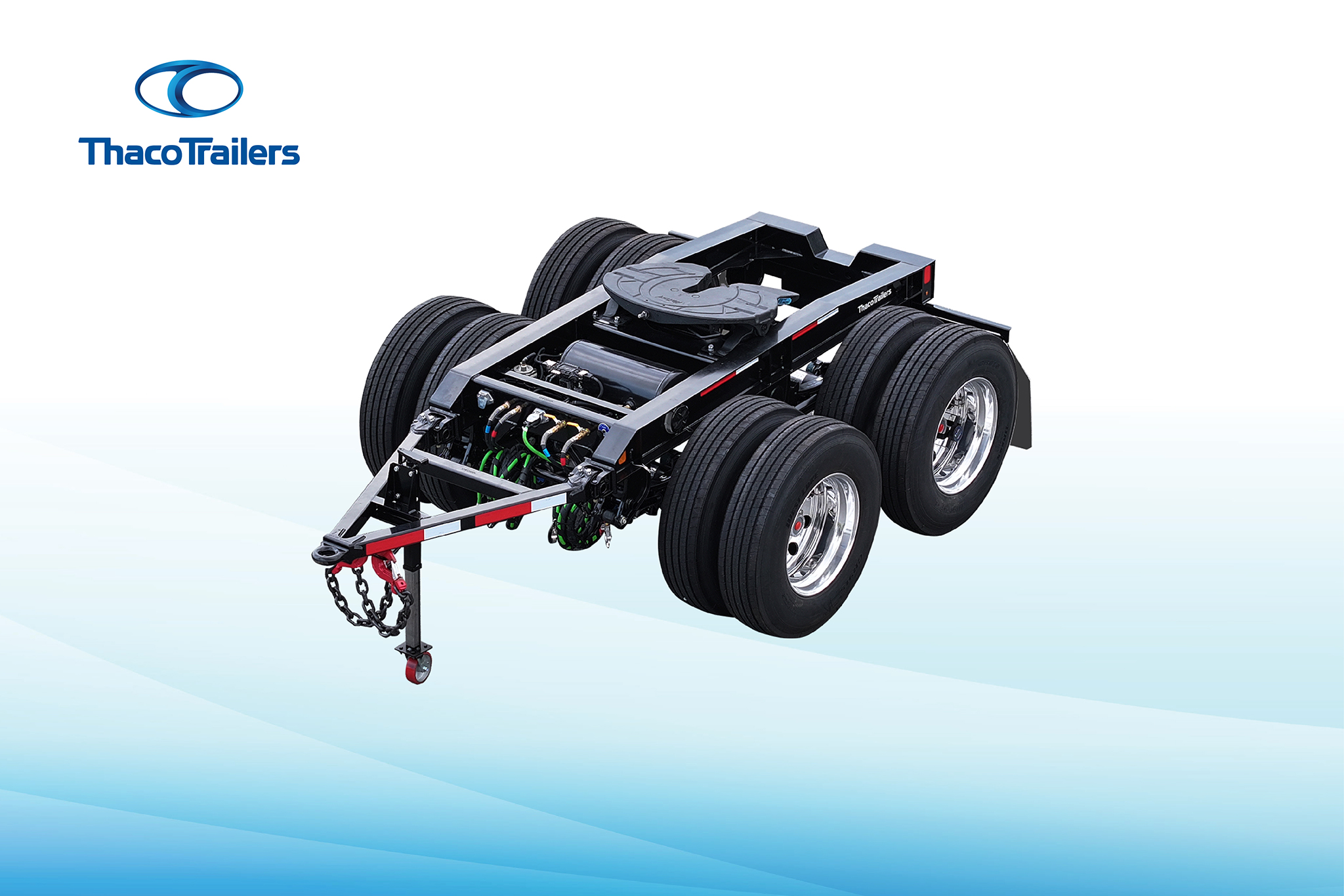 Dolly Tandem semi-trailer – The ideal solution for connecting and towing various trailers