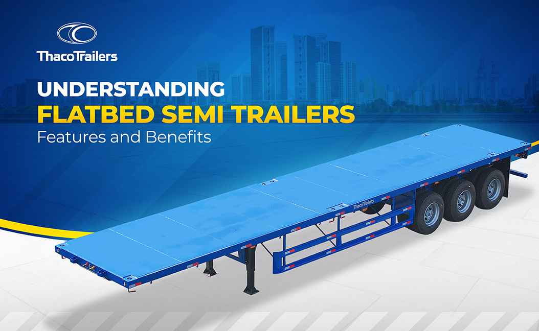 flatbed semi trailer