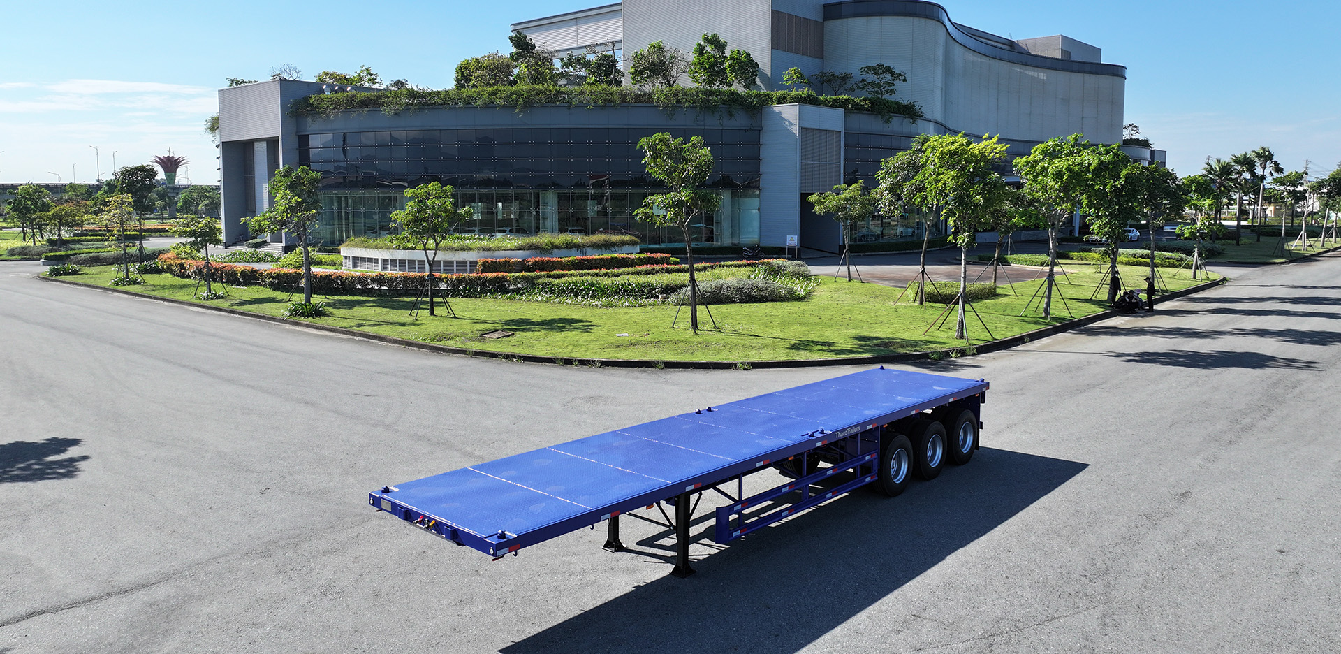 tổng quan sơ mi rơ moóc san 3 trục 40ft 8 khóa