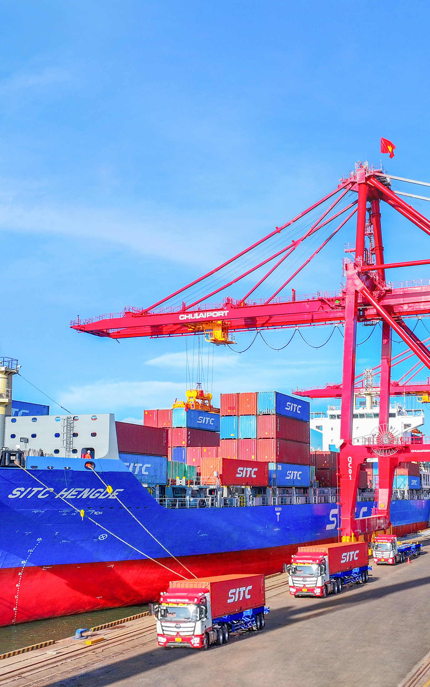 Đầu tư hệ thống cẩu chuyên dụng với công suất lớn