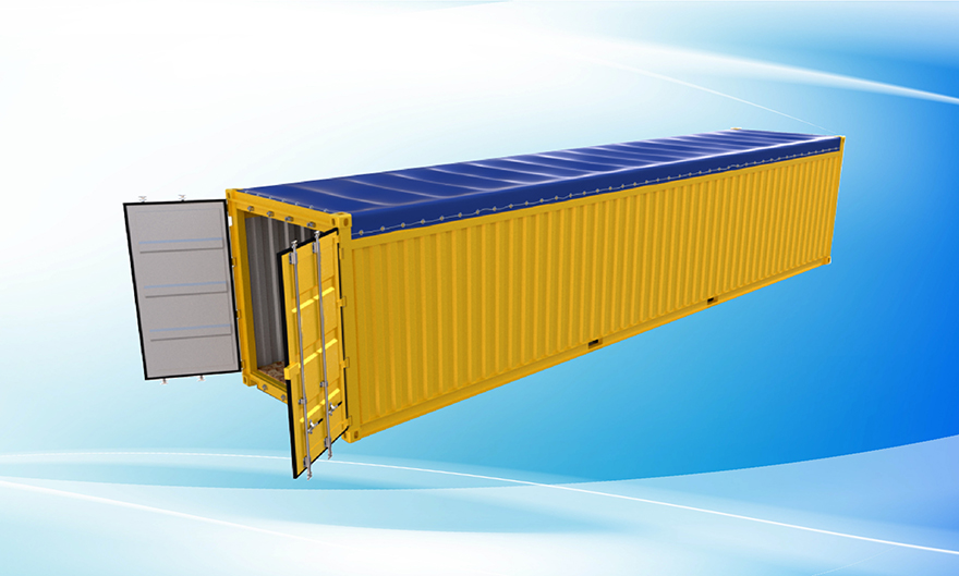 Container 40 feet Open Top với thiết kế mở nóc thuận tiện xếp dỡ hàng hóa Kích thước cont 40 feet Open Top với thiết kế mở nóc