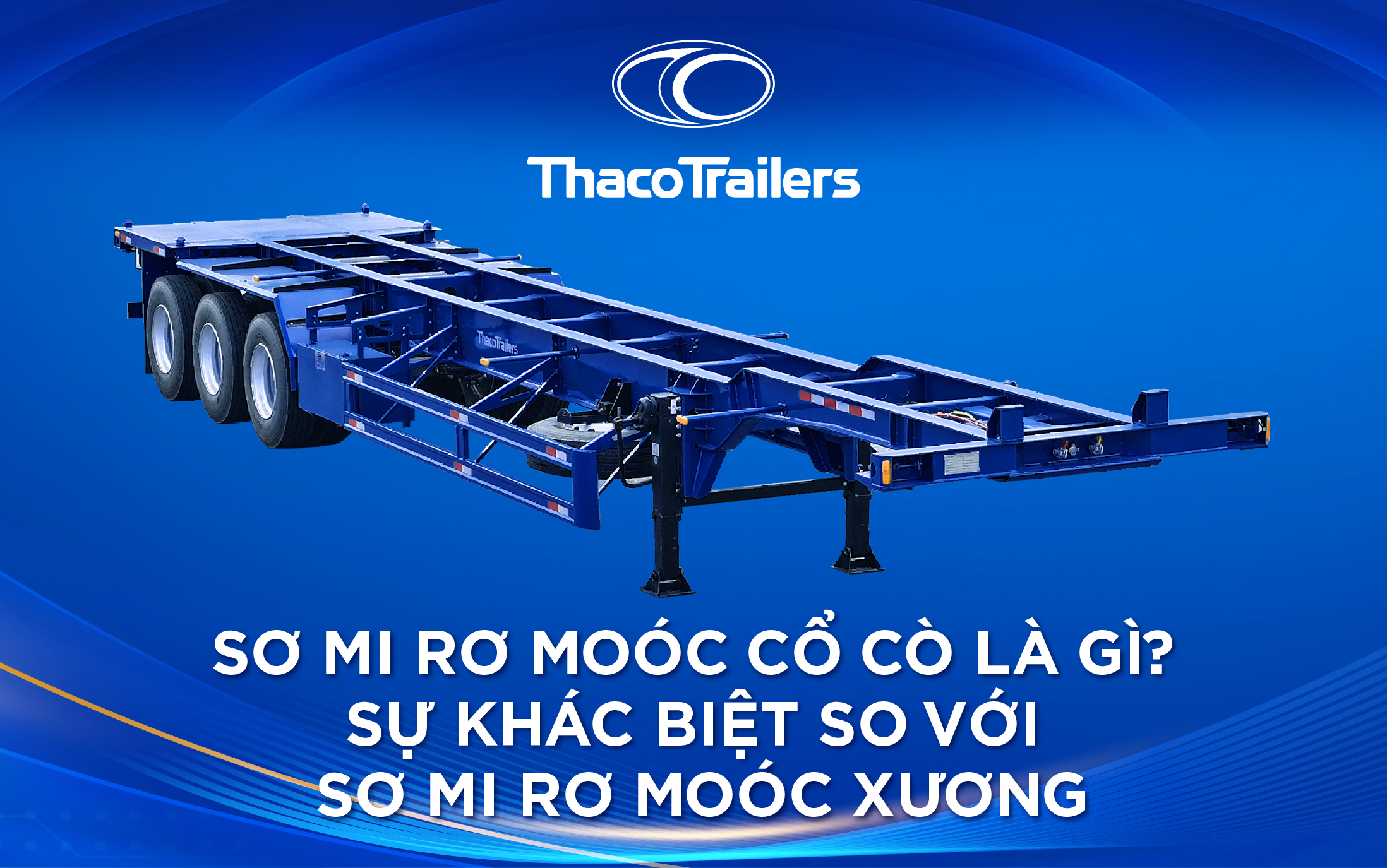 So sánh sơ mi rơ moóc cổ cò và sơ mi rơ moóc xương chi tiết