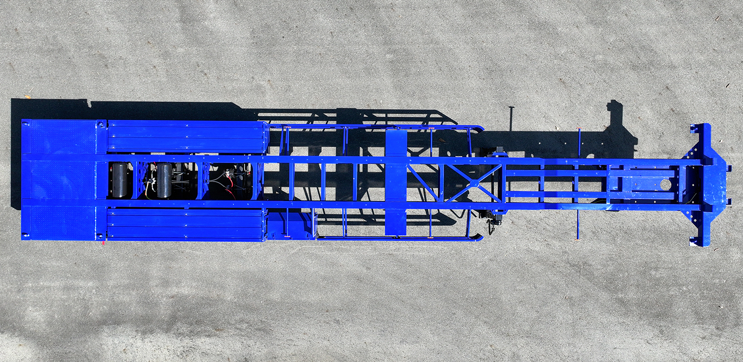 defaultdefaultTỔNG QUAN Sơ mi rơ moóc Xương cổ cò Thaco Trailers 45' 3 trục 6 khóa (14,3m) hướng trên cao